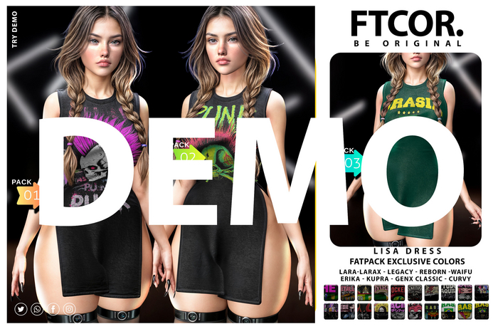 :::FTCOR:::LISA_DRESS::: DEMO