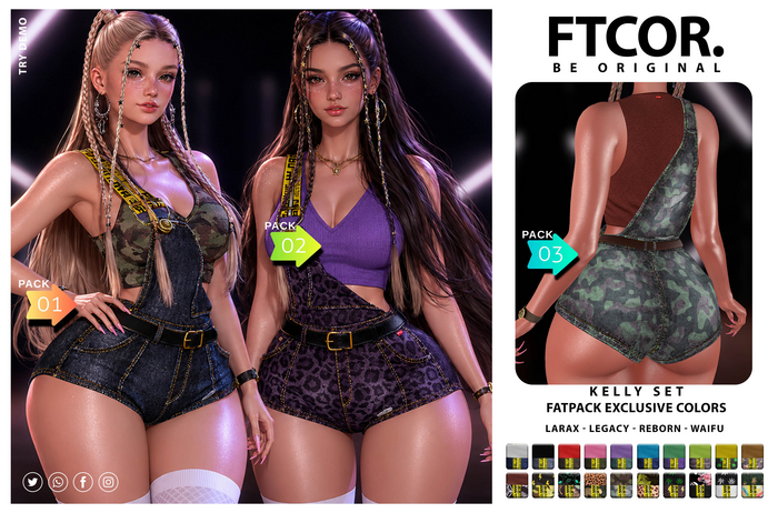 :::FTCOR:::KELLY_SET::: PACK 2
