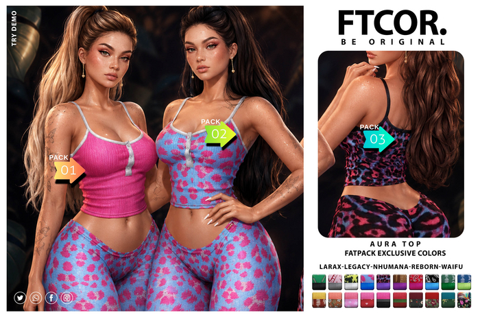 :::FTCOR:::AURA_TOP::: PACK 1