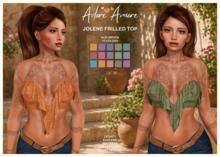 .:Adore:.  Jolene - Frilled Top - Patterns