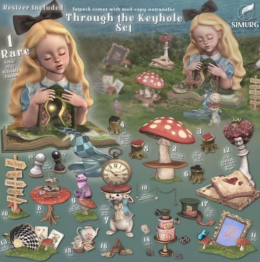 Simurg - Through the keyhole Set