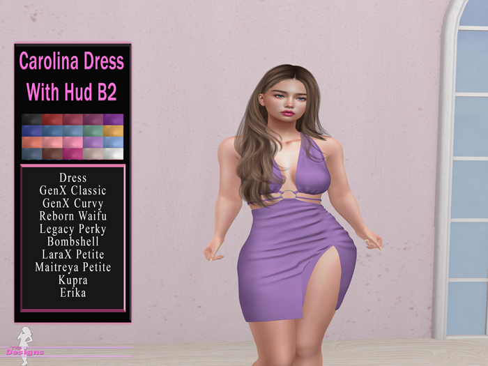 Carolina Dress With Hud B2