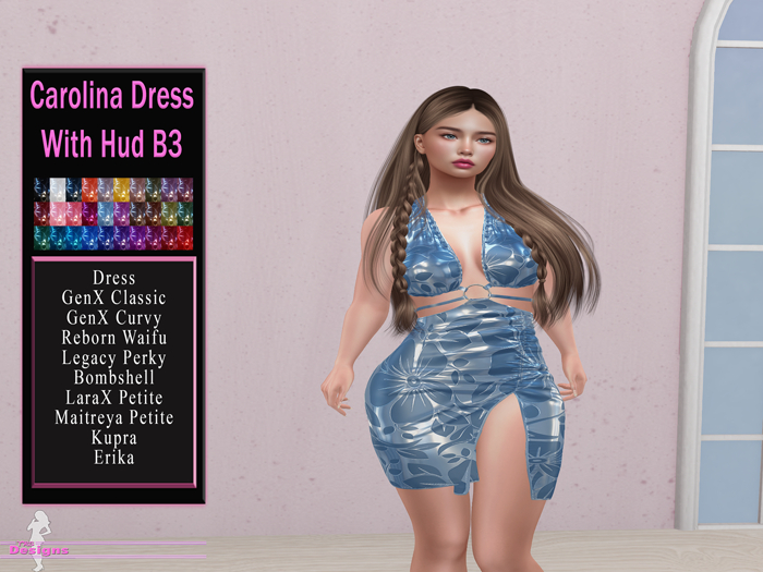 Carolina Dress With Hud B3