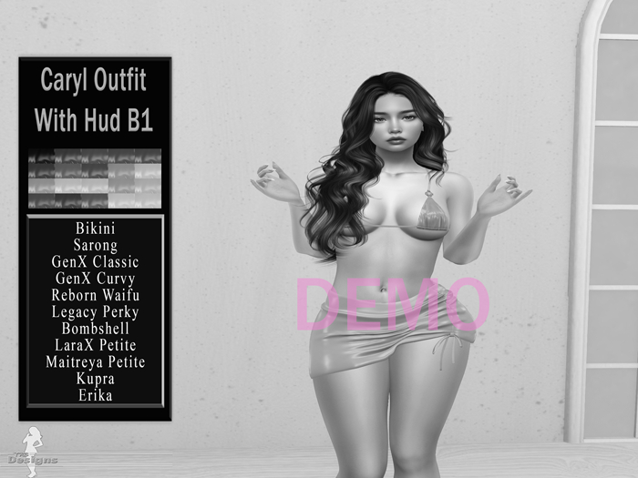 Caryl Outfit Demo Hud B12