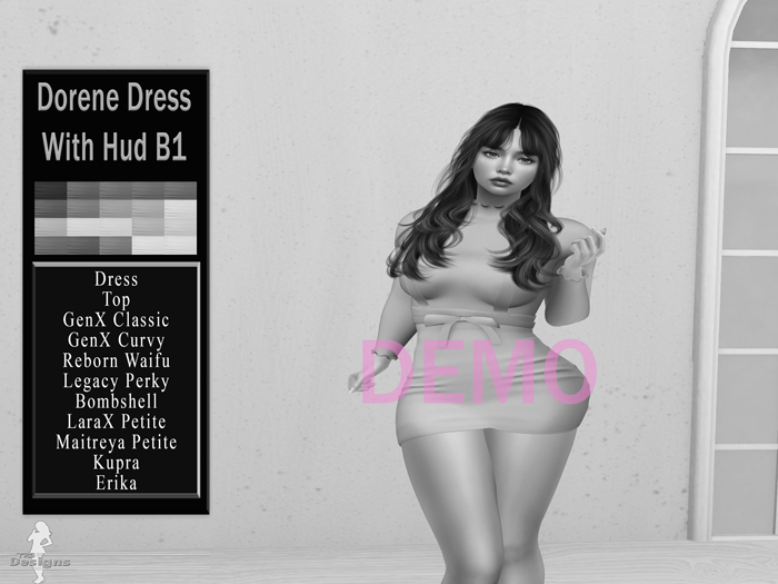 Dorene Dress Demo Hud B12