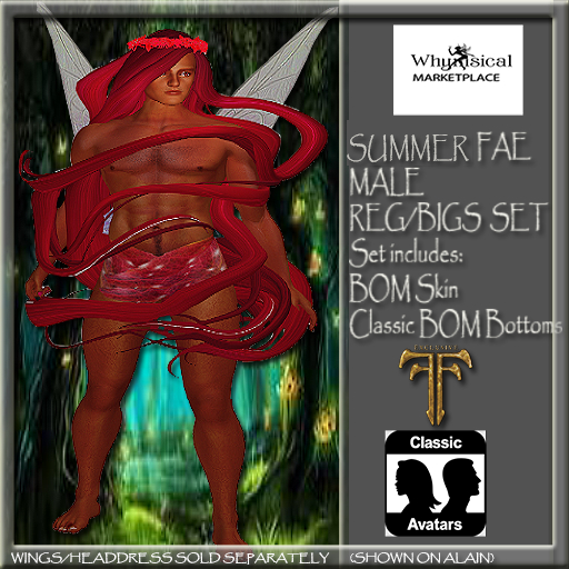 Summer Fae Male Reg avatars FF2026(Boxed)
