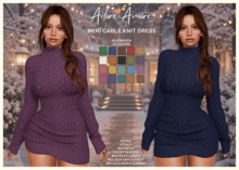 .:Adore:.  Meri - Cable Knit Dress