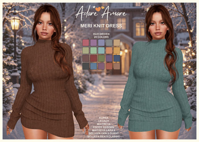 .:Adore:.  Meri - Knit Dress