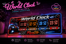FlaroCity World Clock - Car