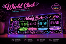 FlaroCity World Clock - Dragon