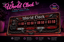 FlaroCity World Clock - Dog