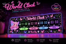 FlaroCity World Clock - Fairy