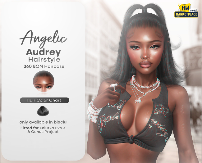 Angelic - "Audrey" Hair - SALE