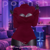 - POONSH - Fay Outfit (red)