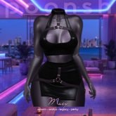 - POONSH - Macy Outfit (black)
