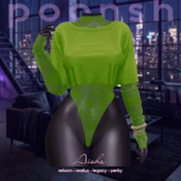 - POONSH - Aisha Outfit (green)
