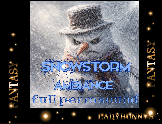 Bunny's Sounds-SnowStorm Ambience-full perm storm sounds