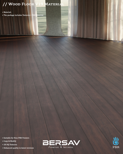 [Bersav] // Wood Floor V19 [PBR Material]