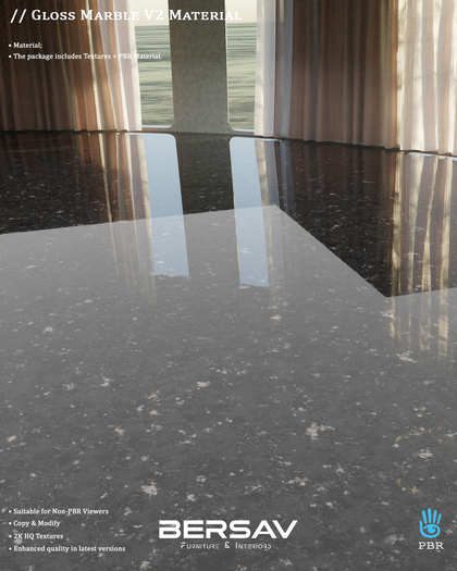 [Bersav] // Gloss Marble V2 [PBR Material]