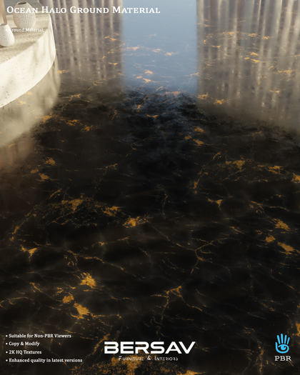 Bersav - Ocean Halo Ground [PBR Material] (Add)