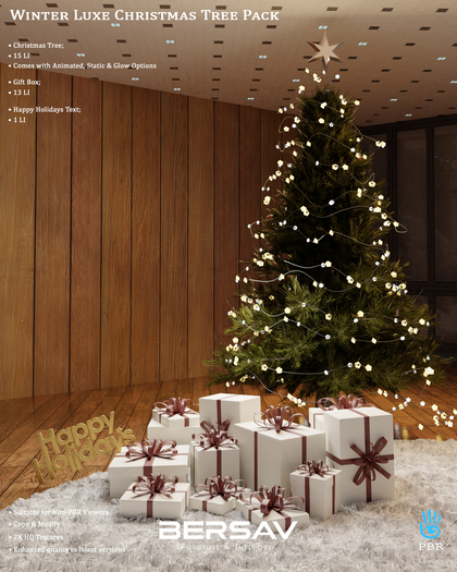 Bersav - Winter Luxe Christmas Tree Pack (Add)