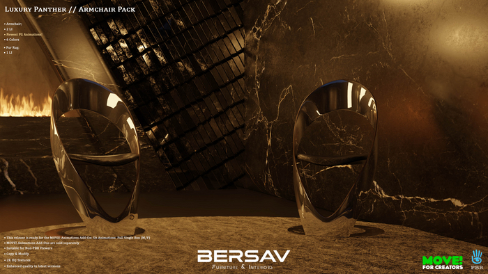[Bersav] Luxury Panther // Armchair [Add]