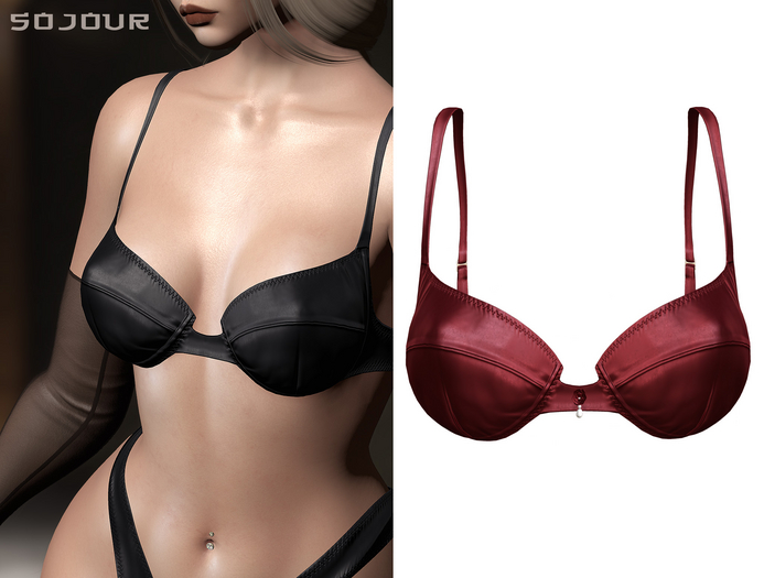 SOJOUR - Austra bra - scarlet