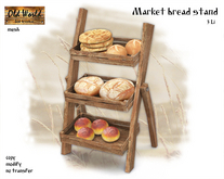 Market bread stand - Old World - Rustic / Medieval