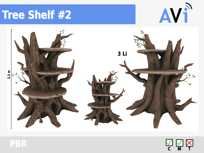 *AVI* Tree Shelf #2