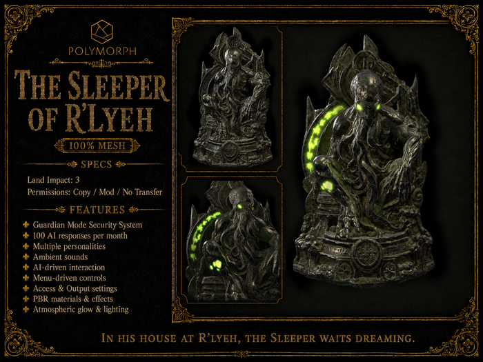 [Polymorph] The Sleeper of R'lyeh