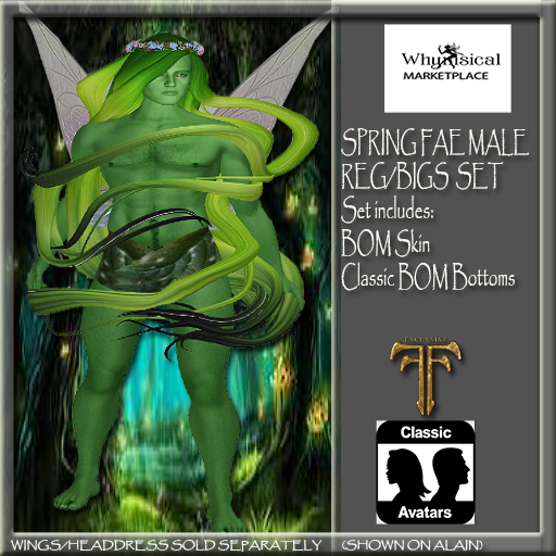 Spring Fae Male Reg avatars FF2026(Boxed)