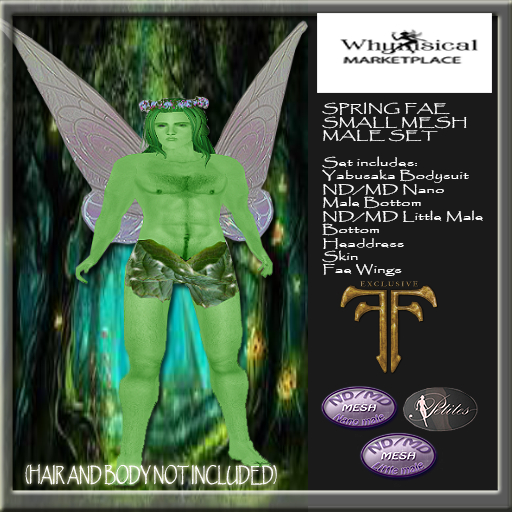 Spring Fae Male Small Mesh FF2026(Boxed)