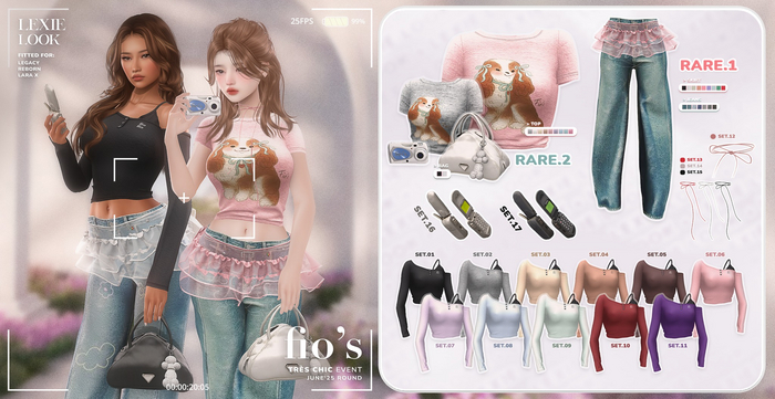 .:Fio's - Lexie Look GACHA - set2:.