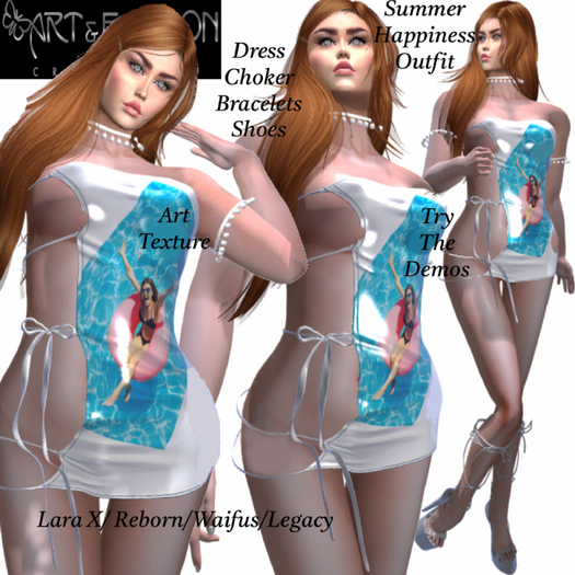 ART & FASHION - SUMMER HAPPINESS OUTFIT