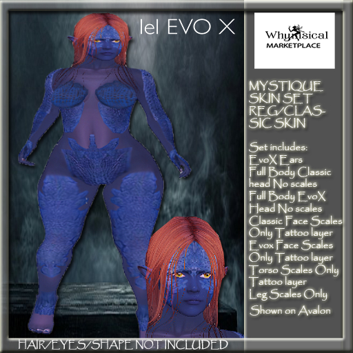 Mystique Skin Set Classic/EvoX FF2026 (BOXED)