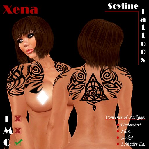 ::Scyline Tattoos:: Xena Tribal