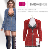 [ADD] Blossom Dress - Red