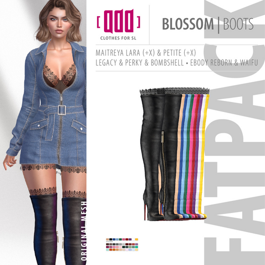[ADD] Blossom Boots FATPACK