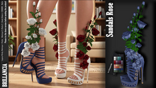*BRILLANCIA: ROSE  SANDALS /blue   /