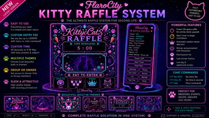FlaroCity Raffle System