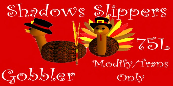 Shadows Gobbler Slippers