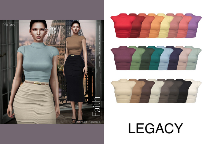 *Just BECAUSE* Faith Shirt - Legacy