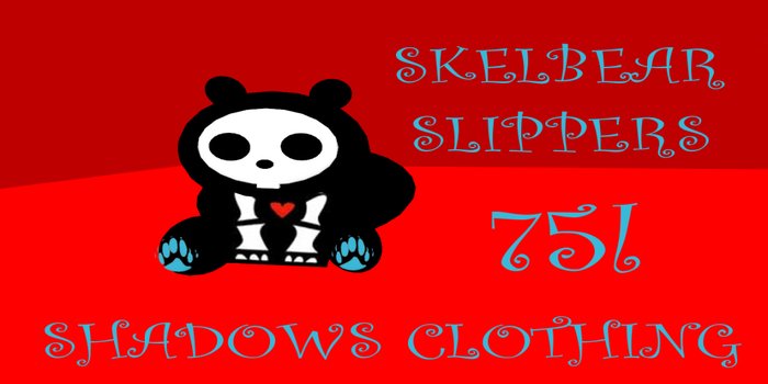 Skelbear Slipper