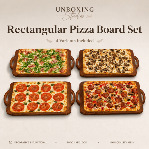 Rectangular Pizza Board Set