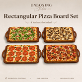 Rectangular Pizza Board Set