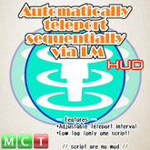 Automatically teleport sequentially via LM HUD