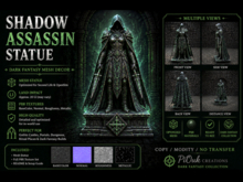 Shadow Assassin Statue