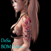 DeSa -Butterfly SS99- BOM Tattoo (Add)