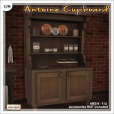 [V/W] Antoine Cupboard - Rustic Vintage Hutch
