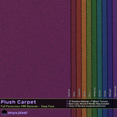 onyx.pixel - Materials - Plush Carpet - Deep